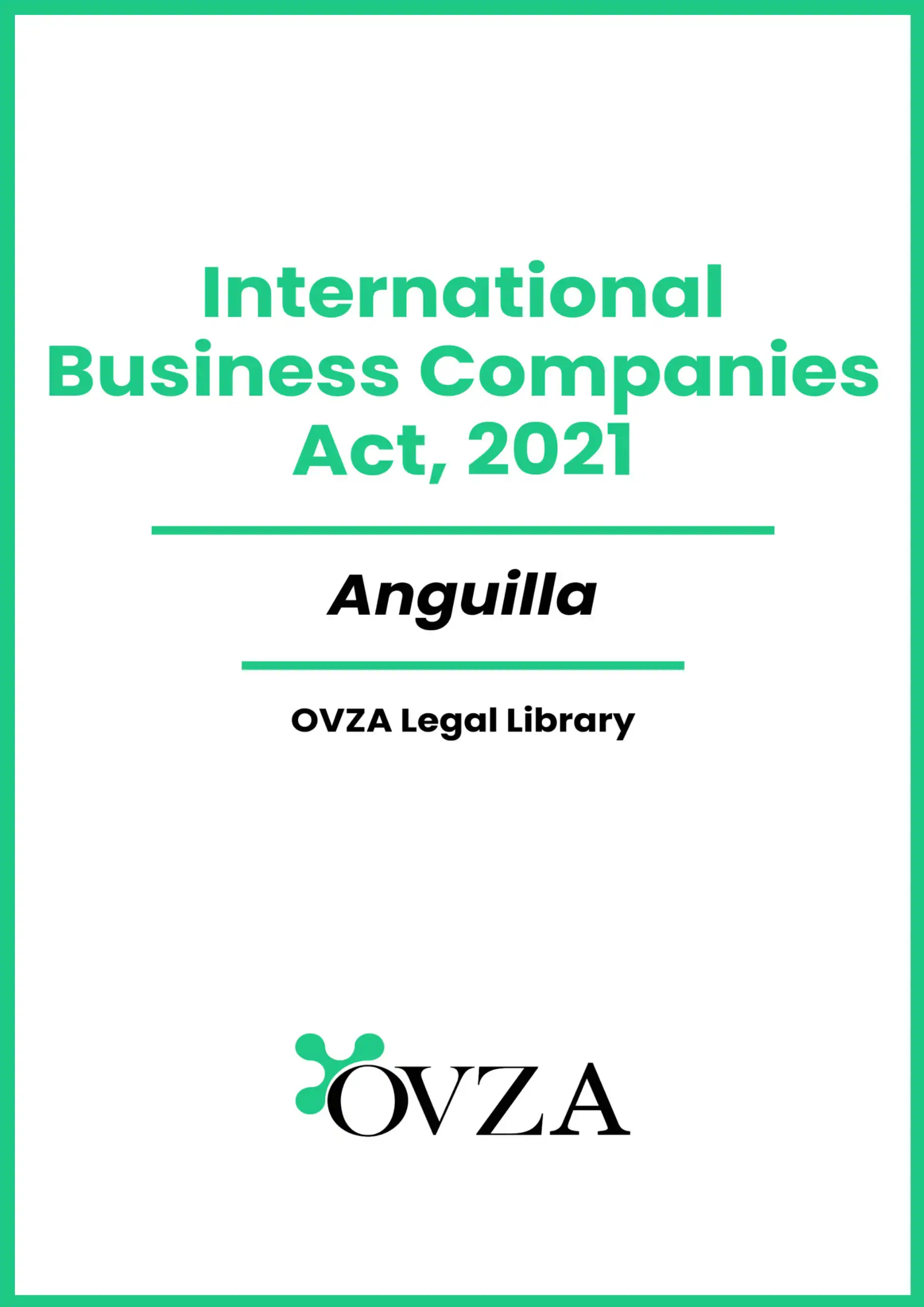 Anguilla Offshore Law